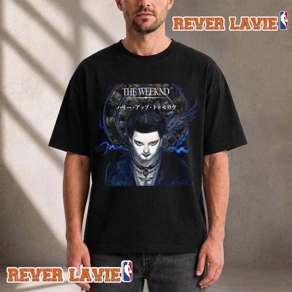 The Weeknd Japan Collection 2026 After Hours Til Dawn 2026 Art By Yoshitaka Amano Unisex T Shirt The Weeknd Japan Collection 2026 After Hours Til Dawn 2026 Art By Yoshitaka Amano Unisex T Shirt