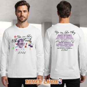 Up In The Sky Disco Long Sleeve Lineup Tee At Buttermilk Mountain In Aspen Colorado On August 7–8 2026 Festival Merch