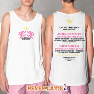 Up In The Sky Music Festival 2026 Women’s Dancing Lineup Tank Top Aspen Colorado Limited Edition