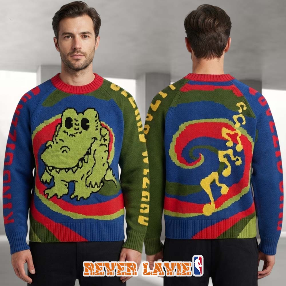 Wah Wah x King Gizzard and the Lizard Wizard Ugly Sweater Collab Wah Wah x King Gizzard and the Lizard Wizard Ugly Sweater Collab