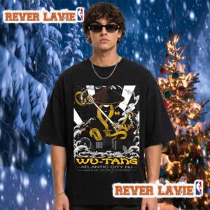 Wu Tang Clan Event Poster Atlantic City 2026 Show At Hard Rock Live At Etess Arena On August 28 2026 Atlantic City NJ Unisex T Shirt