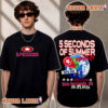 5 Seconds Of Summer Exclusive Tee At Suhai Music Hall On September 18 2026 Sao Paulo Brazil Everyone’s A Star World Tour 2026 T Shirt Two Sided