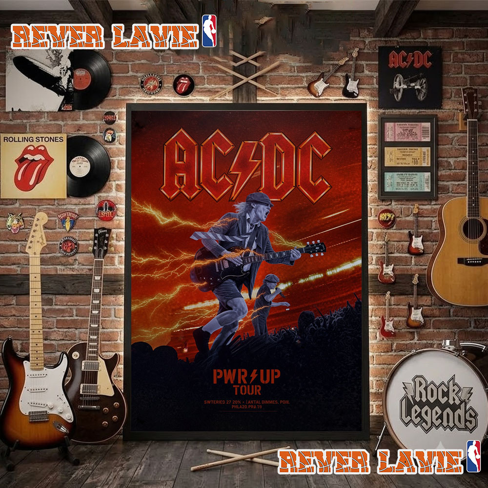 ACDC Philadelphia Pwr Up Tour 2026 Event Poster At Lincoln Financial Field On September 29 2026 Poster Decor ACDC Philadelphia Pwr Up Tour 2026 Event Poster At Lincoln Financial Field On September 29 2026 Poster Decor