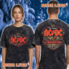 ACDC Philadelphia Pwr Up Tour 2026 Event Poster At Lincoln Financial Field On September 29 2026 Washed T Shirt ACDC Philadelphia Pwr Up Tour 2026 Event Poster At Lincoln Financial Field On September 29 2026 Washed T Shirt