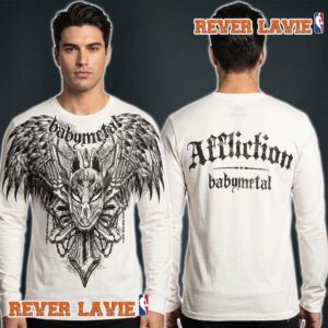 Babymetal x Affliction Fox Mask Wings 2026 Unisex Longsleeve