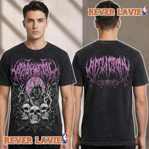 Babymetal x Affliction Fox Skull 2026 Washed T Shirt