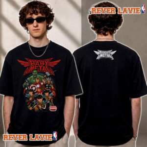 Babymetal x Marvel Exclusive Tee Marvel Zombies Comic T Shirt Two Sided