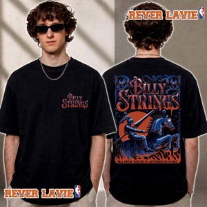 Billy Strings Fall Tour 2026 Denver Colorado Poster On September 18 19 2026 At Ball Arena Art By Lewy Jones T Shirt Two Sided