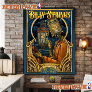 Billy Strings Venue Poster At Ball Arena On September 18 19 2026 Denver Colorado Poster Decor