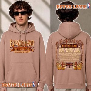 Borderland Festival 2026 Exclusive Merchandise Full Lineup At Knox Farm State Park in East Aurora On September 18–20 2026 Unisex Hoodie