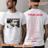Brandon Flowers Thrasher Tour 2026 Cowboys Merch Tee Schedule Tour Dates T Shirt Two Sided