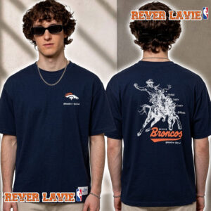 Broken Bow x Denver Broncos Wild Horse T Shirt Two Sided