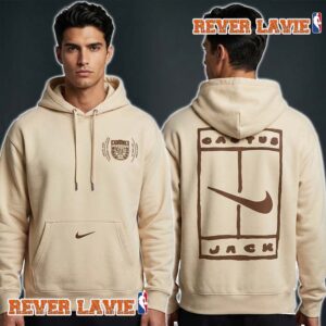 Cactus Jack x Nike Crest Unisex Hoodie Travis Scott Collab Nike 2026 Unisex Hoodie