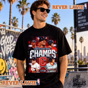 Celebrates Cleveland Guardians Champions American League Central 2026 Three Peat Unisex T Shirt