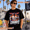 Celebrates Cleveland Guardians Champions American League Central 2026 Three Peat Unisex T Shirt