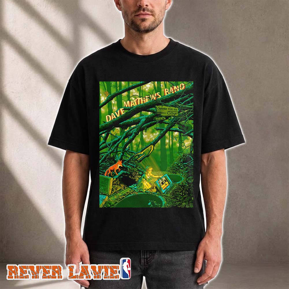 Dave Matthews Band Fall Tour 2026 Event Poster At The Gorge Amphitheatre On August 4 5 6 2026 George WA Unisex T Shirt Dave Matthews Band Fall Tour 2026 Event Poster At The Gorge Amphitheatre On August 4 5 6 2026 George WA Unisex T Shirt