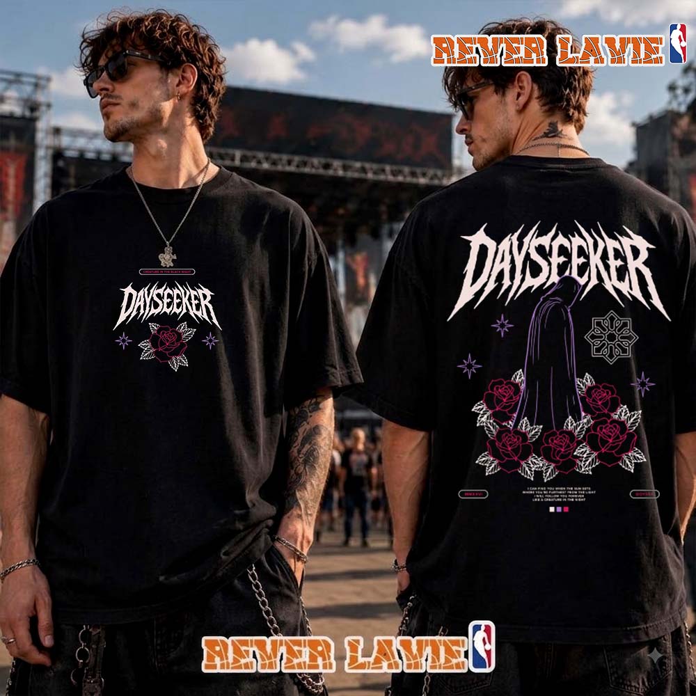 Dayseeker Creature in the Black Night T Shirt Two Sided Dayseeker Creature in the Black Night T Shirt Two Sided