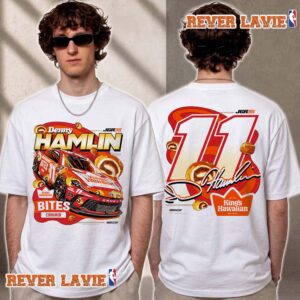 Denny Hamlin Nascar Kings Hawaiian Cinnamon Bites T Shirt Two Sided