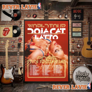 Doja Cat Mavie Tour 2026 Winter Schedule Tour Dates Poster Decor