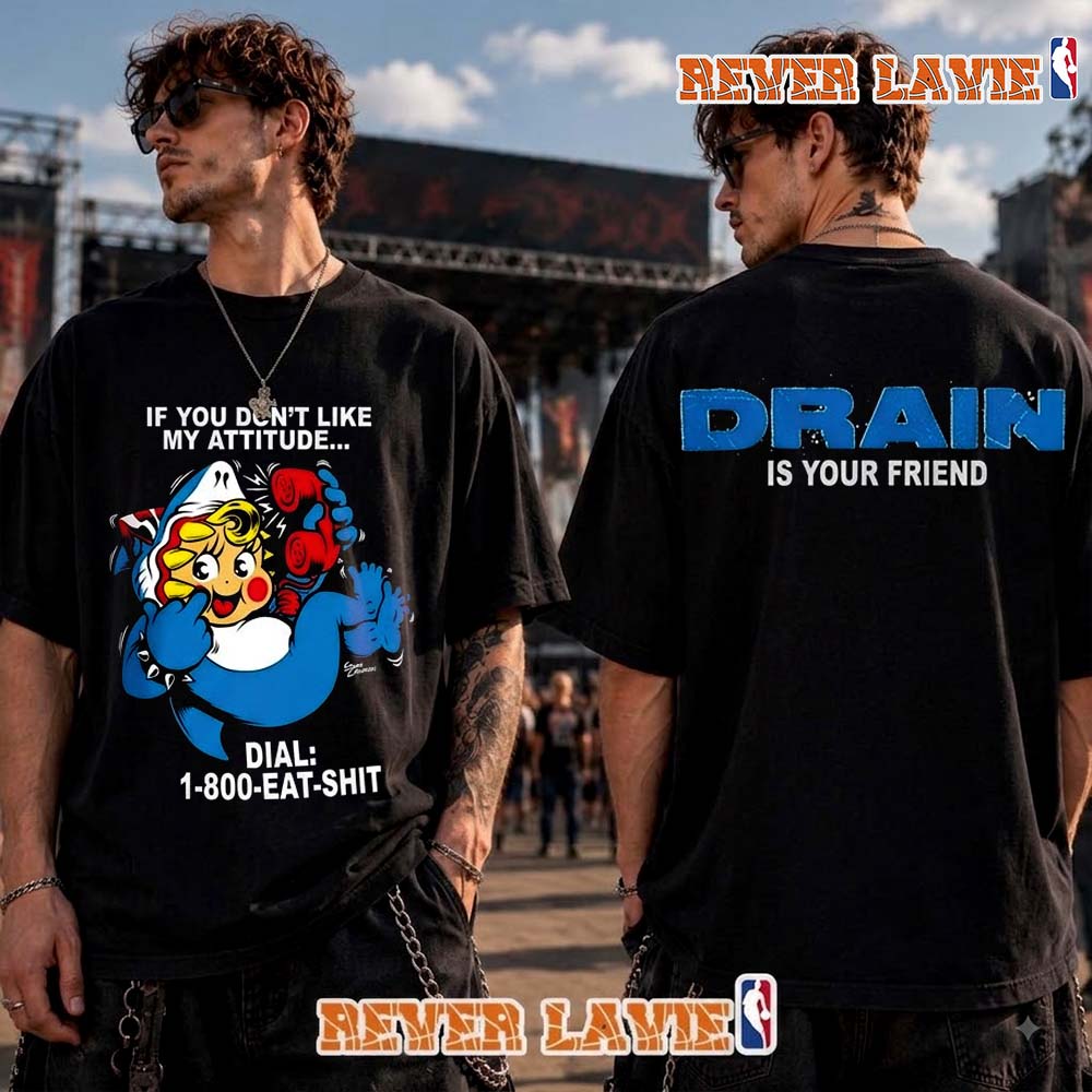 Drain Is Your Friend Greyday 2026 Kansas City Merch T Shirt Two Sided Drain Is Your Friend Greyday 2026 Kansas City Merch T Shirt Two Sided