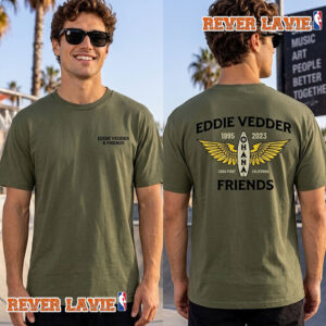 Eddie Vedder Ohana Festival 2026 Wings Tee Dana Point California September 25 2026 T Shirt Two Sided