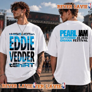 Eddie Vedder Ohana Festival 2026 Event Tee In Dana Point CA On September 25 2026 This Is Not An Eddie Vedder T Shirt Two Sided