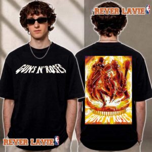 Guns N Roses Pasadena California 2026 Event Poster At Rose Bowl Stadium On September 5 2026 T Shirt Two Sided