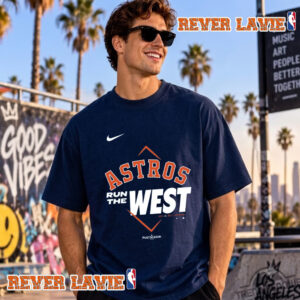 Houston Astros 2026 American League West Division Champions Run The West Unisex T Shirt