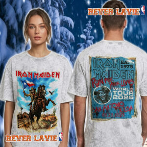 Iron Maiden San Antonio Texas Event Tee At Alamodome On September 29 2026 Run For Your Lives 2026 Washed T Shirt