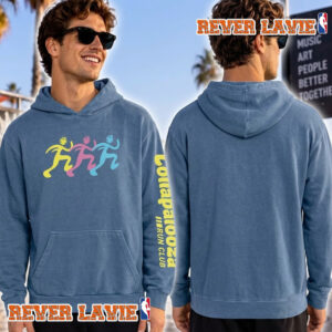 Lollapalooza 2026 Lolla Run Club Triplet Unisex Hoodie