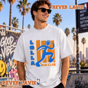 Lollapalooza 2026 Lolla Run Club Unisex T Shirt