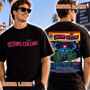 Oceans Calling Festival 2026 Maryland Full Line Up September 25 27 2026 T Shirt Two Sided