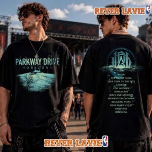 Parkway Drive The Killing Horizons Tour 2026 Horizons Tracklist T Shirt Two Sided