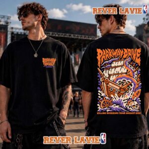 Parkway Drive The Killing Horizons Tour 2026 Killing Horizons Octopus Melbourne T Shirt Two Sided