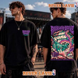 Parkway Drive The Killing Horizons Tour 2026 Killing Horizons Octopus Perth T Shirt Two Sided