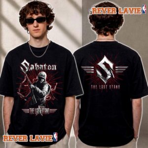 Sabaton The Last Stand Celebrate 10 Years Of The Last Stand T Shirt Two Sided