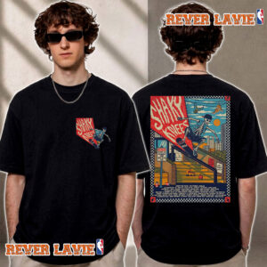 Shaky Knees Festival 2026 Full Line Up Poster Piedmont Park On September 18 20 2026 Atlanta GA T Shirt Two Sided