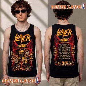 Slayer Reign In Blood 2026 Tour Dates Infernal Unisex Tank Top