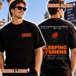 Sleeping With Sirens An Ending In Itself Australia Asia Tour 2027 Schedule Tour Dates T Shirt Two Sided