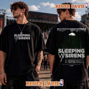Sleeping With Sirens Latin America 2026 An Ending In Itself Tour Schedule Tour Dates T Shirt Two Sided