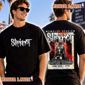 Slipknot sicEst Stadium Tour 2027 Event Poster At Wembley Stadium On July 3 2027 With Marilyn Manson Lorna Shore Hatebreed T Shirt Two Sided