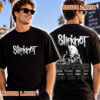 Slipknot sicEst Stadium Tour 2027 North America Schedule Tour Dates T Shirt Two Sided