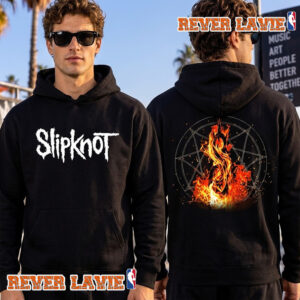Slipknot (sic)est Stadium Tour Pop Up Wembley Stadium Fire Logo Unisex Hoodie