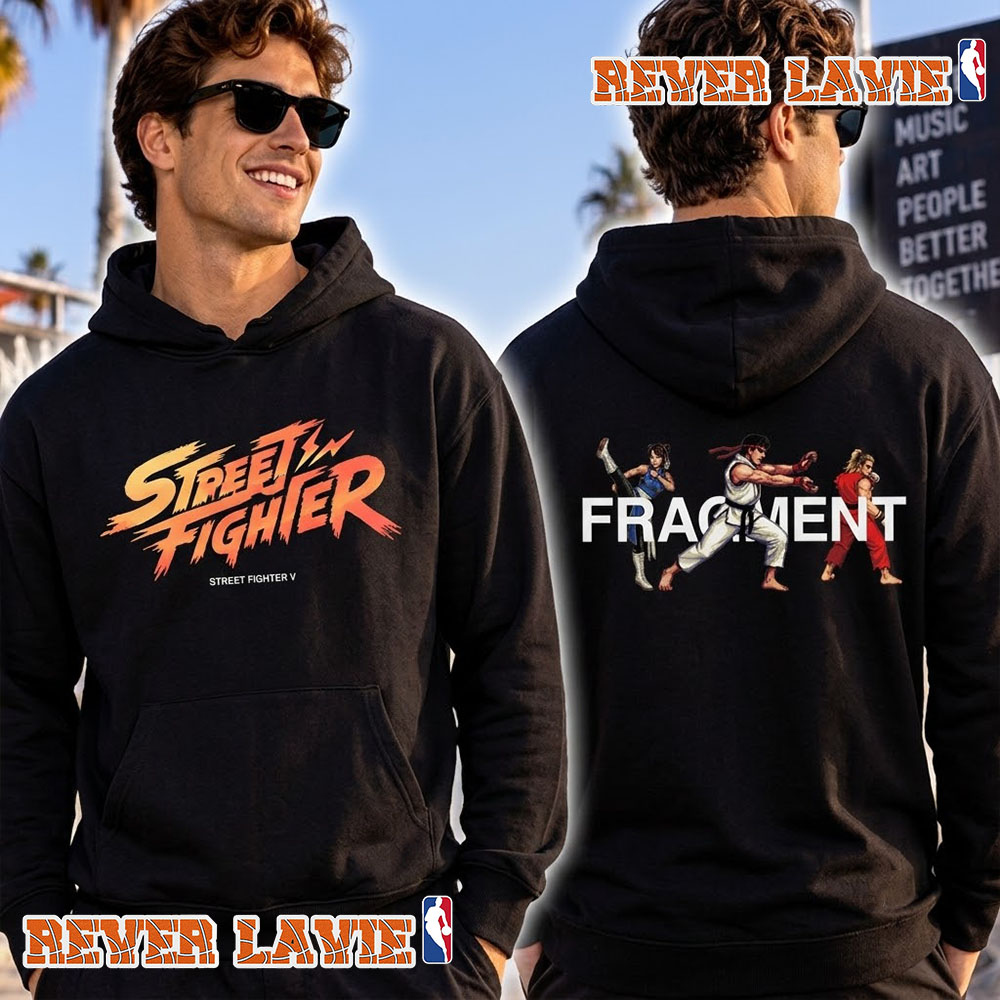Street Fighter Movie 2026 Merch Fragment Unisex Hoodie Street Fighter Movie 2026 Merch Fragment Unisex Hoodie