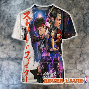 Street Fighter Movie 2026 New Concept Poster On October 16 2026 All Over Print Shirt