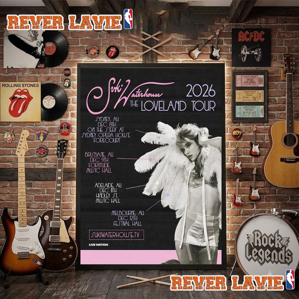 Suki Waterhouse The Loveland Tour 2026 Schedule Tour Dates Poster Decor Suki Waterhouse The Loveland Tour 2026 Schedule Tour Dates Poster Decor