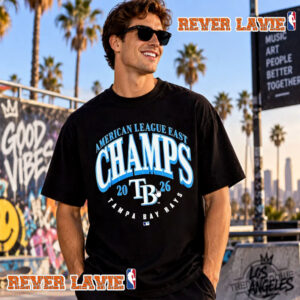 Tampa Bay Rays Wins 2026 American League East Champs Unisex T Shirt