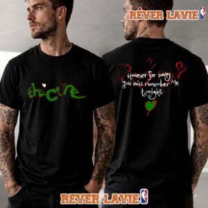 The Cure Remember Me Tonight Green Charity Merch 2026 T Shirt Two Sided