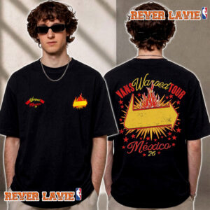 Vans Warped Tour 2026 Mexico Exclusive Tee At Autódromo Hermanos Rodríguez On September 12 13 2026 T Shirt Two Sided
