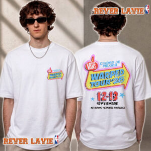 Vans Warped Tour Mexico 2026 Ciudad De Mexico Autódromo Hermanos Rodríguez On September 12 13 2026 T Shirt Two Sided